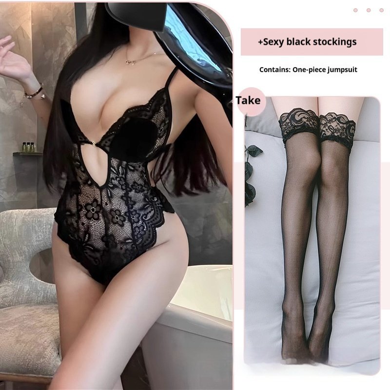 Sexy Lingerie Lace Seduction Free Uniform - Image 5