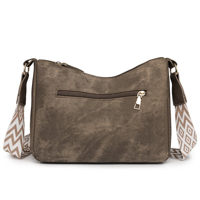 Large Capacity One Shoulder Crossbody New Women's Soft Leather Backpack Bag - Image 8