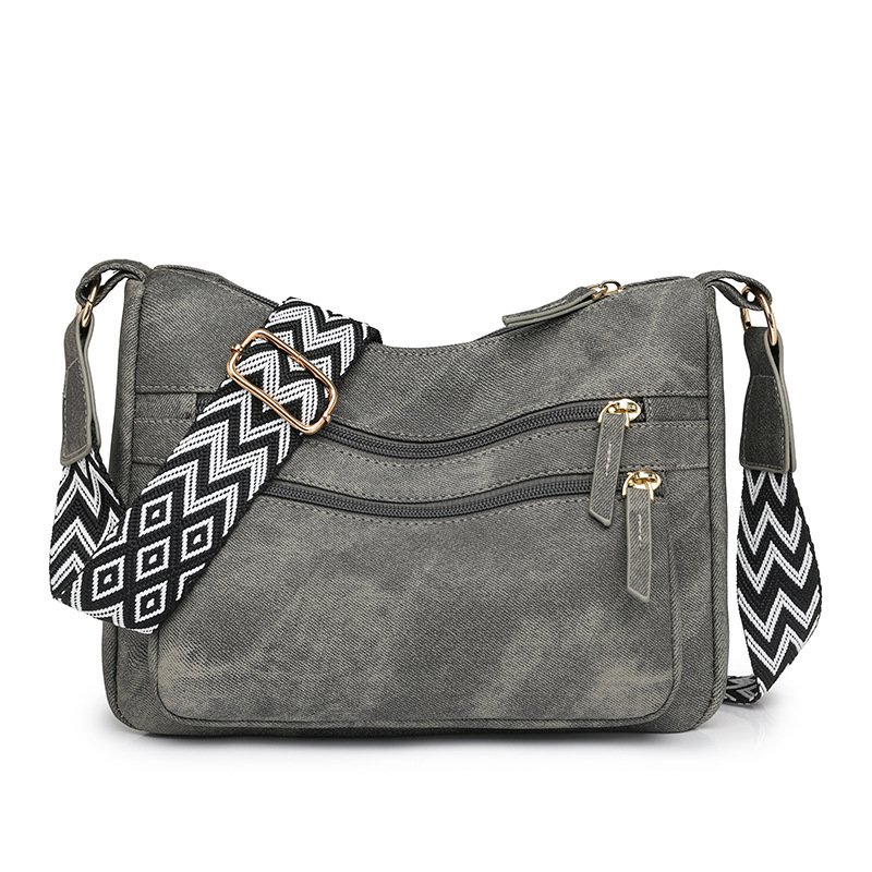 Large Capacity One Shoulder Crossbody New Women's Soft Leather Backpack Bag - Image 7