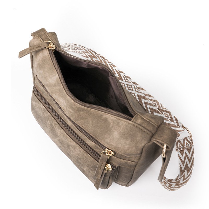 Large Capacity One Shoulder Crossbody New Women's Soft Leather Backpack Bag - Image 4