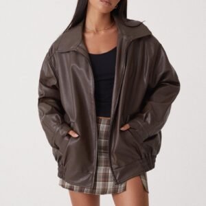 Spring And Autumn European And American Leather Jacket