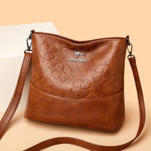 Soft Leather Bucket Bag