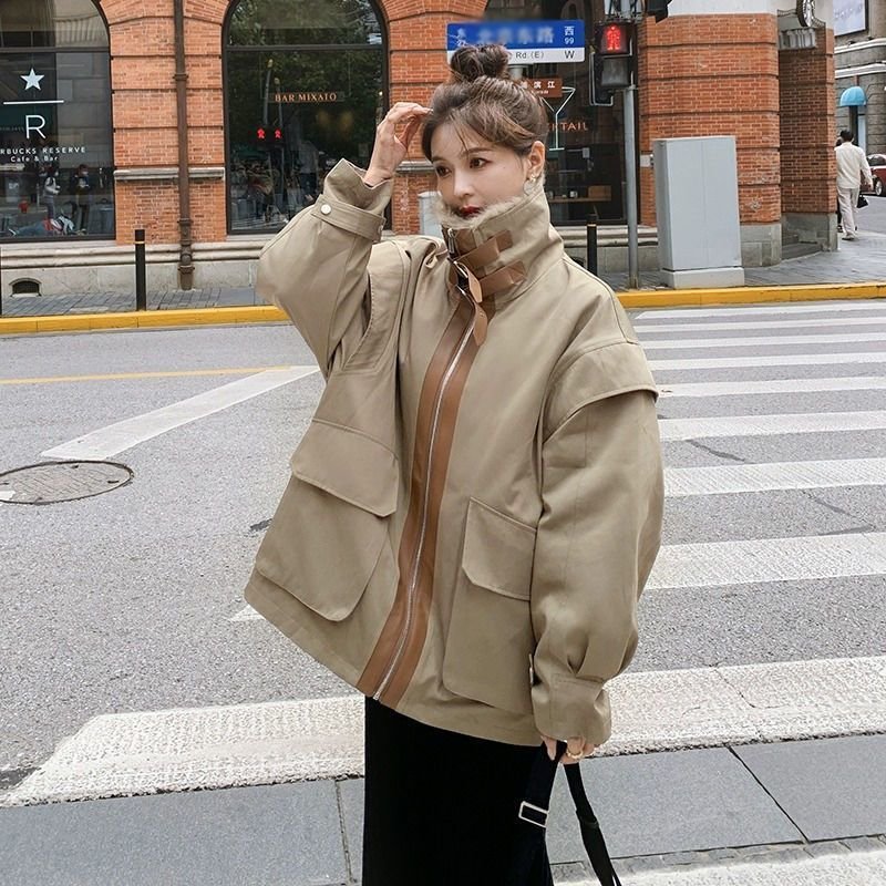 High-grade Fur-integrated Parka Cotton-padded Jacket - Image 2