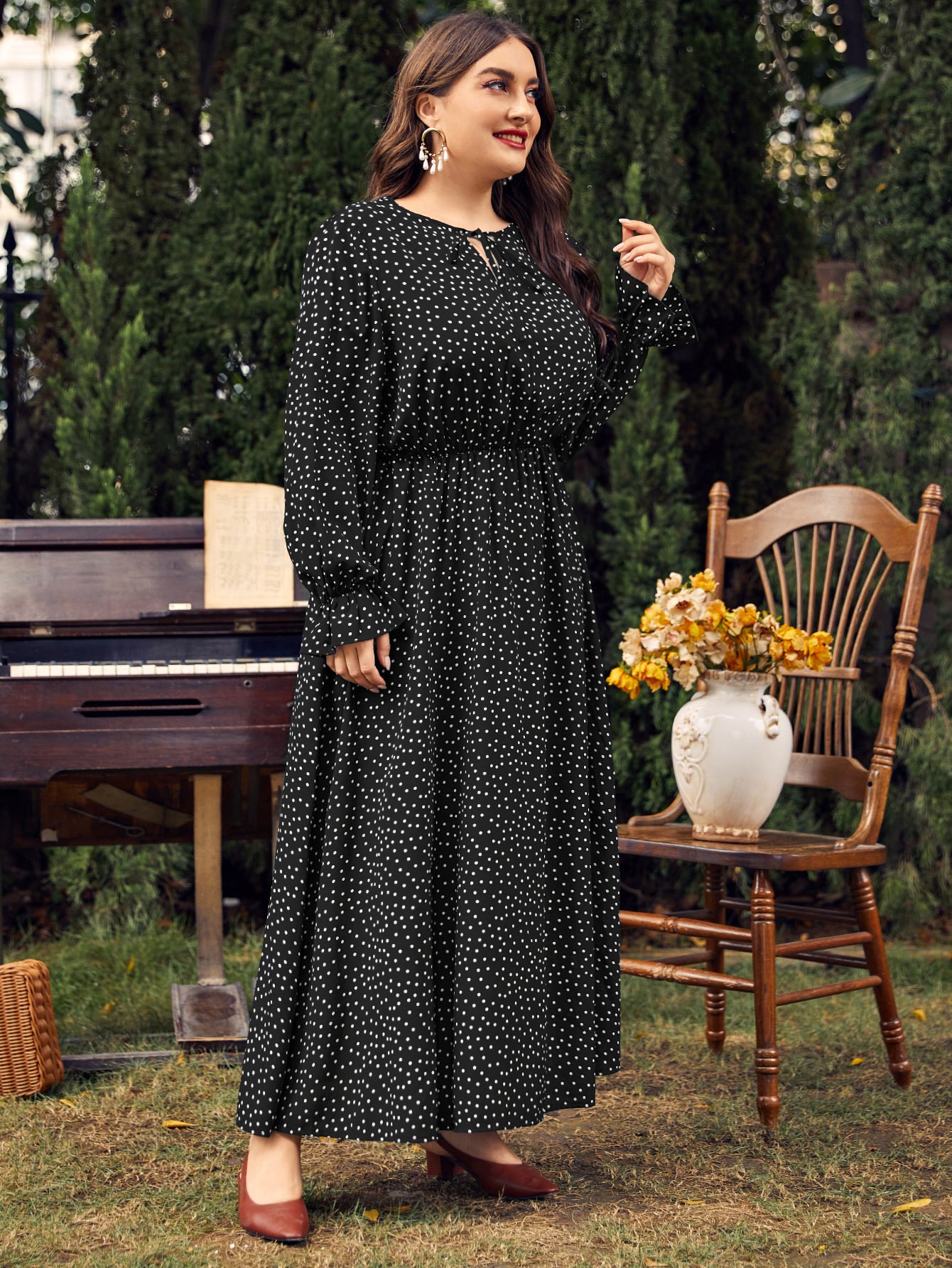 European And American Style Large Size Women's Dress - Image 9