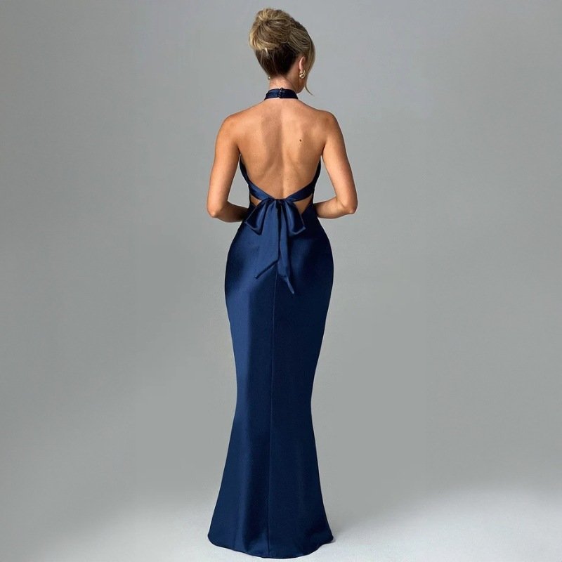 Summer Fashion Elegant Backless Sleeveless Dress - Image 7