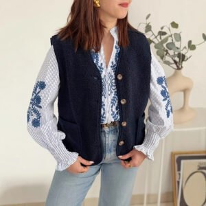 Women's Warm Outer Wear Lambswool