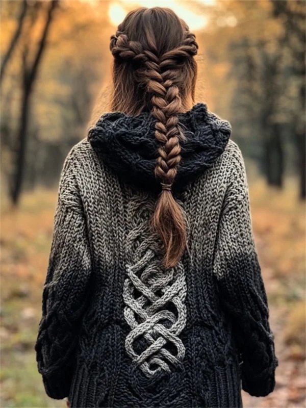 Casual Womens Jacket For Fall And Winter With A Skin-friendly Digital-print Design - Image 2