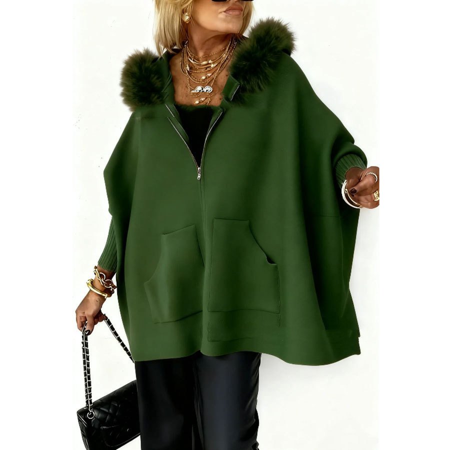 Fashionable Comfortable Casual Loose Hooded Jacket - Image 5