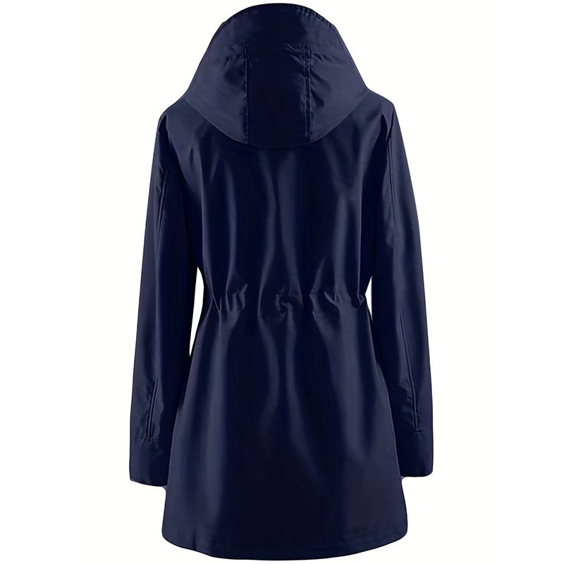 Women's Outdoor Sportswear Lightweight Hooded Windbreaker - Image 4