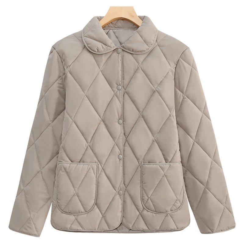 Women's Loose-fitting Lightweight Thin Coat Cotton-padded Jacket - Image 7