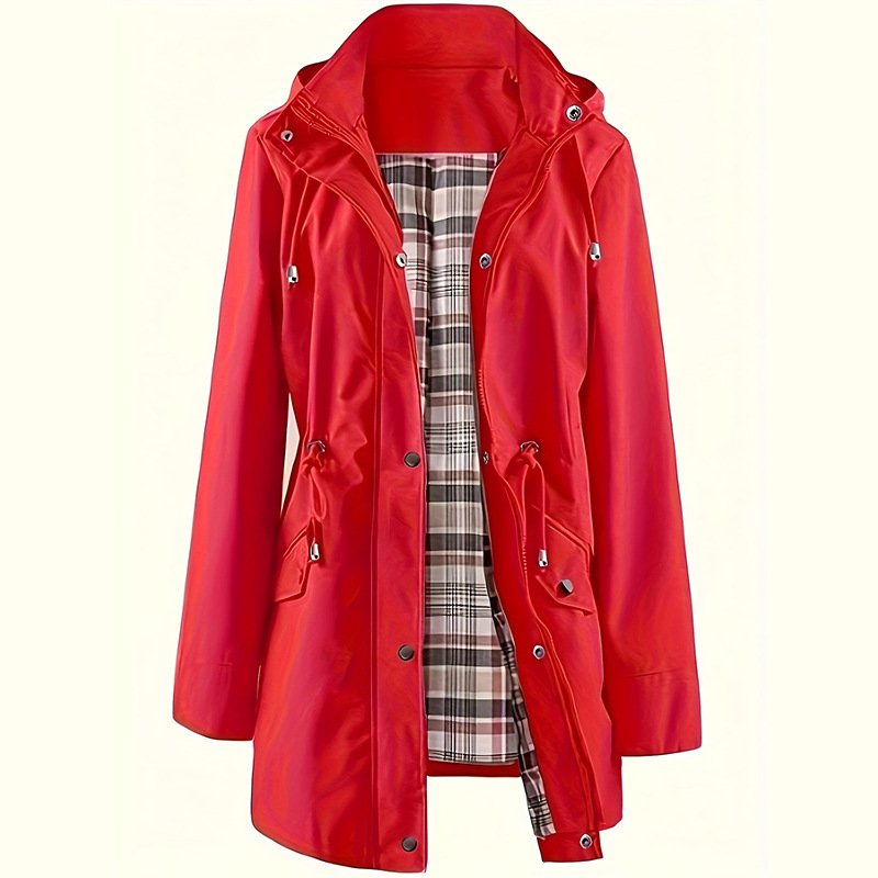 Women's Outdoor Sportswear Lightweight Hooded Windbreaker - Image 3